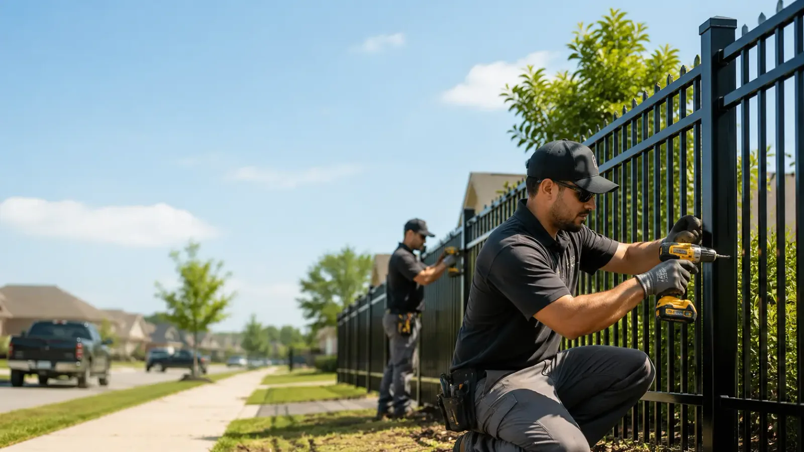 Metal Fence Installation in Bloomfield, KY
